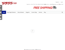 Tablet Screenshot of flagcenter.net